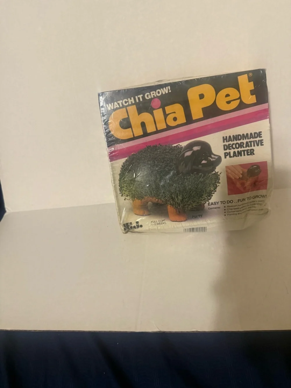 Chia Pet Ram - Unopened Original Box Mexican Handmade Planter Sheep Grow!
